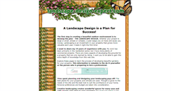 Desktop Screenshot of landscape-design-expert.com